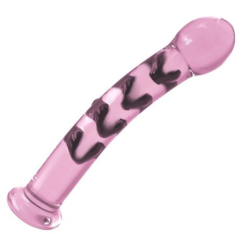 Dildo vetro glass plug - in,