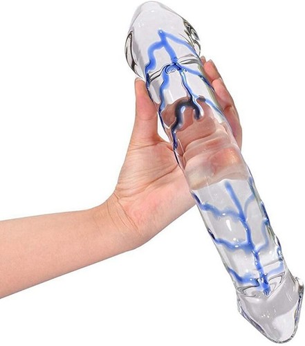 Grosso dildo vetro - vetro, glass