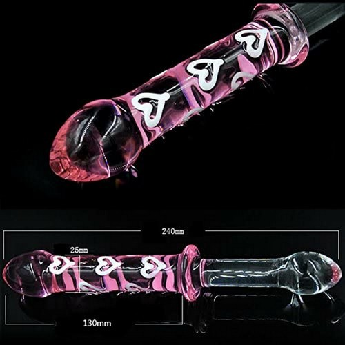 Dildo vetro glass - dildo, in