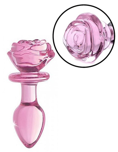 Plug anale vetro butt - in, glass